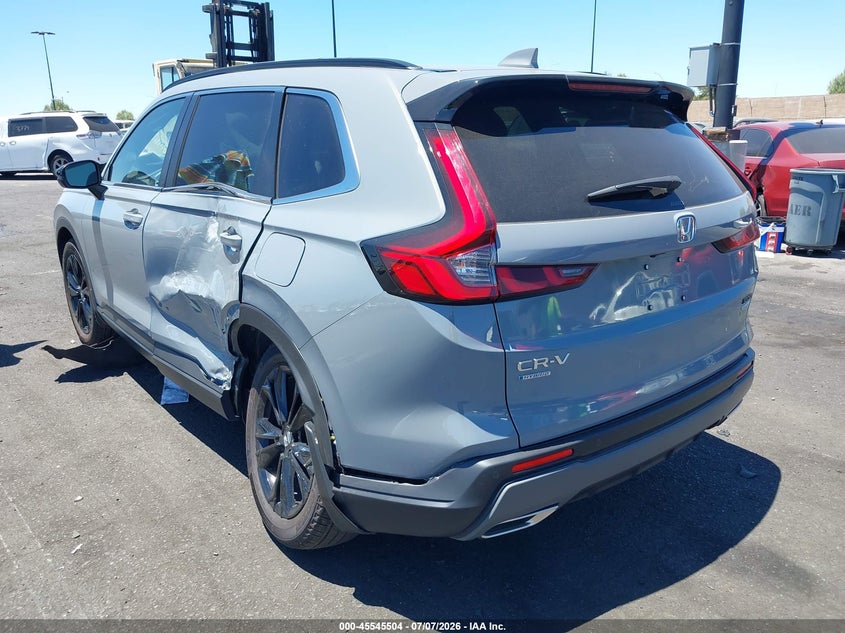 2025 Honda Cr-v VIN 7FARS6H98SE044893 IAAI salvage auction — LEFT SIDE, Salvage Title, sold $10,300 on 2026-07-24 (photo 3)