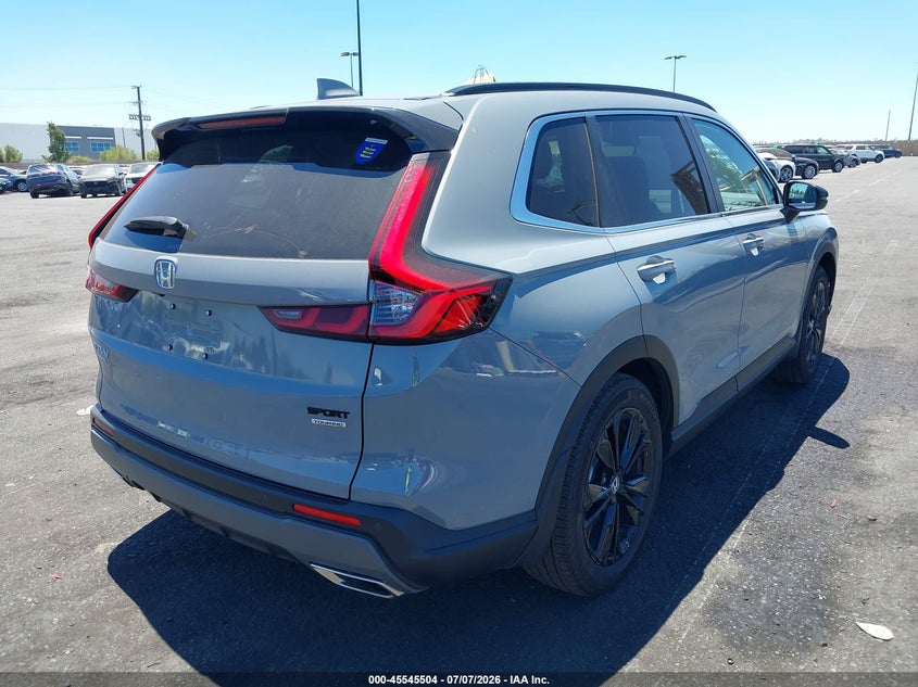 2025 Honda Cr-v VIN 7FARS6H98SE044893 IAAI salvage auction — LEFT SIDE, Salvage Title, sold $10,300 on 2026-07-24 (photo 4)