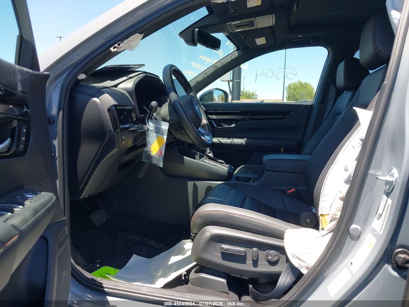 2025 Honda Cr-v VIN 7FARS6H98SE044893 IAAI salvage auction — LEFT SIDE, Salvage Title, sold $10,300 on 2026-07-24 (photo 5)