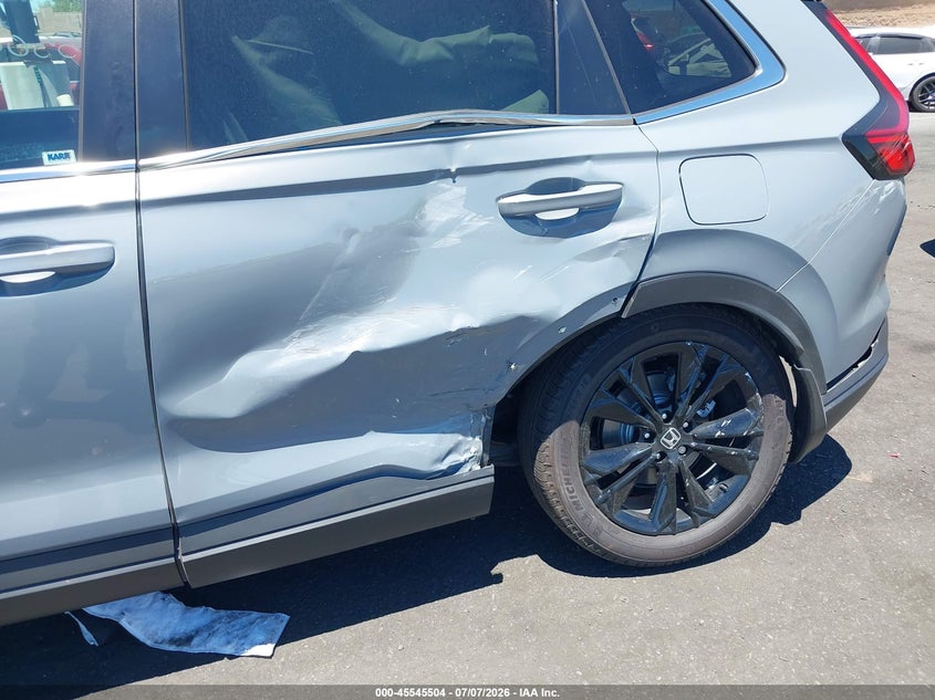 2025 Honda Cr-v VIN 7FARS6H98SE044893 IAAI salvage auction — LEFT SIDE, Salvage Title, sold $10,300 on 2026-07-24 (photo 6)