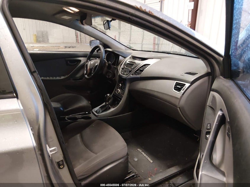 2014 Hyundai Elantra VIN KMHDH4AEXEU065963 IAAI salvage auction — NORMAL WEAR, Clear (Louisiana), sold $275 on 2026-07-29 (photo 5)