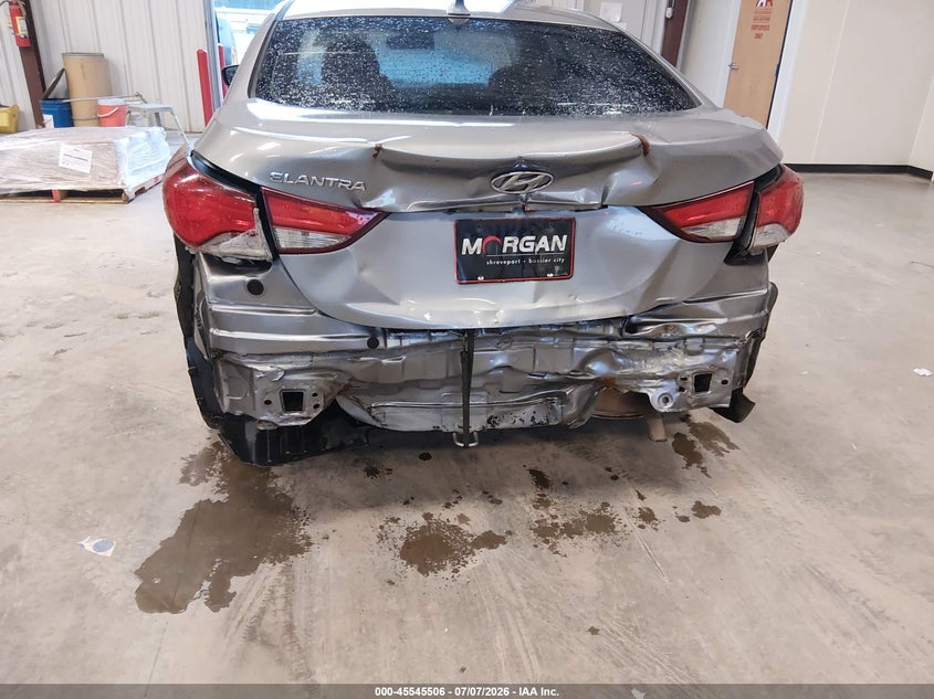 2014 Hyundai Elantra VIN KMHDH4AEXEU065963 IAAI salvage auction — NORMAL WEAR, Clear (Louisiana), sold $275 on 2026-07-29 (photo 6)