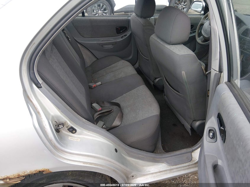 2005 Hyundai Accent VIN KMHCG45CX5U592862 IAAI salvage auction — REAR END, Salvage (Pennsylvania), sold $225 on 2026-07-31 (photo 8)