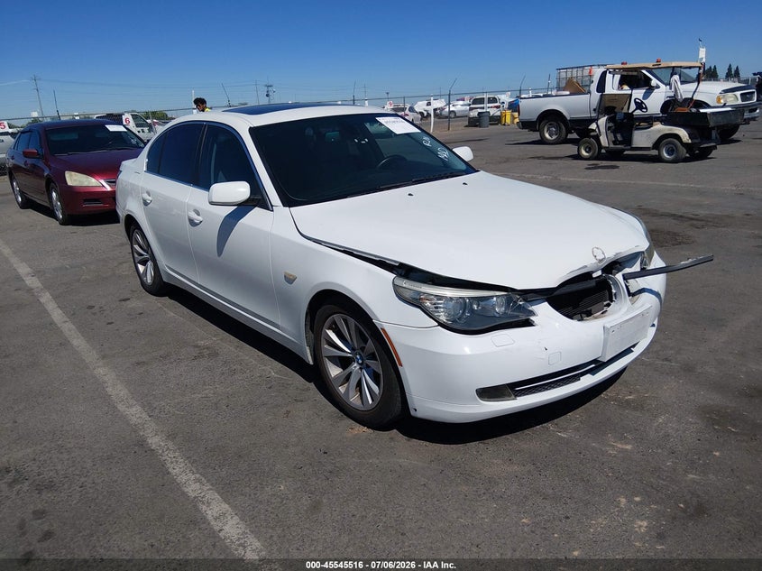 2009 BMW 5 series VIN WBANW13539C160738 IAAI salvage auction — FRONT END, Salvage (California), sold $750 on 2026-07-19 (photo 1)