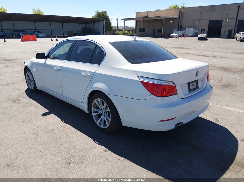 2009 BMW 5 series VIN WBANW13539C160738 IAAI salvage auction — FRONT END, Salvage (California), sold $750 on 2026-07-19 (photo 3)