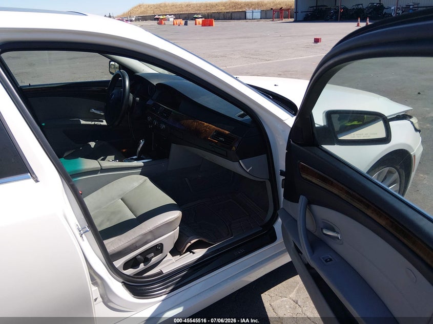 2009 BMW 5 series VIN WBANW13539C160738 IAAI salvage auction — FRONT END, Salvage (California), sold $750 on 2026-07-19 (photo 5)