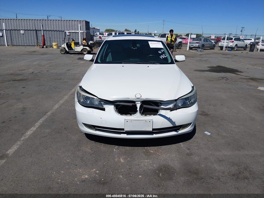 2009 BMW 5 series VIN WBANW13539C160738 IAAI salvage auction — FRONT END, Salvage (California), sold $750 on 2026-07-19 (photo 6)