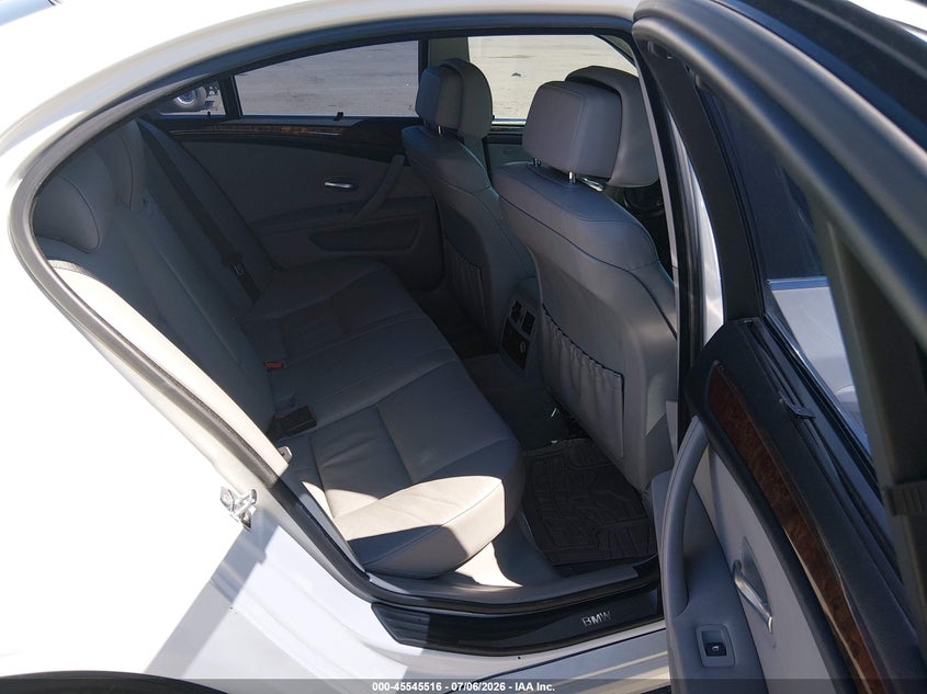 2009 BMW 5 series VIN WBANW13539C160738 IAAI salvage auction — FRONT END, Salvage (California), sold $750 on 2026-07-19 (photo 8)