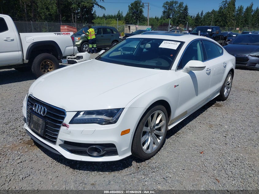 2012 Audi A7 VIN WAUSGAFC5CN018655 IAAI salvage auction — FRONT END, Bill Of Sale (Washington), sold $3,550 on 2026-07-29 (photo 2)