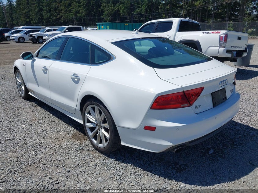 2012 Audi A7 VIN WAUSGAFC5CN018655 IAAI salvage auction — FRONT END, Bill Of Sale (Washington), sold $3,550 on 2026-07-29 (photo 3)