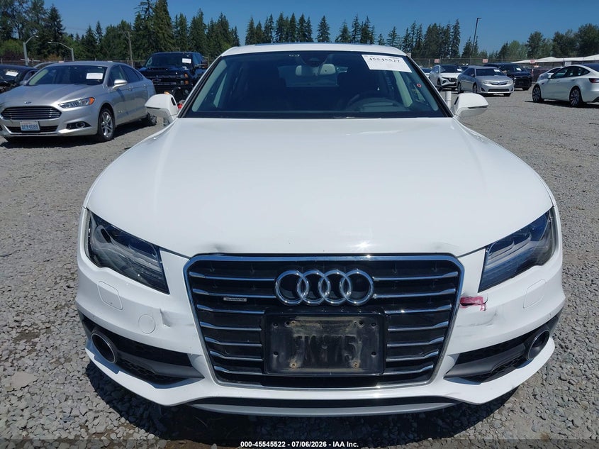2012 Audi A7 VIN WAUSGAFC5CN018655 IAAI salvage auction — FRONT END, Bill Of Sale (Washington), sold $3,550 on 2026-07-29 (photo 6)