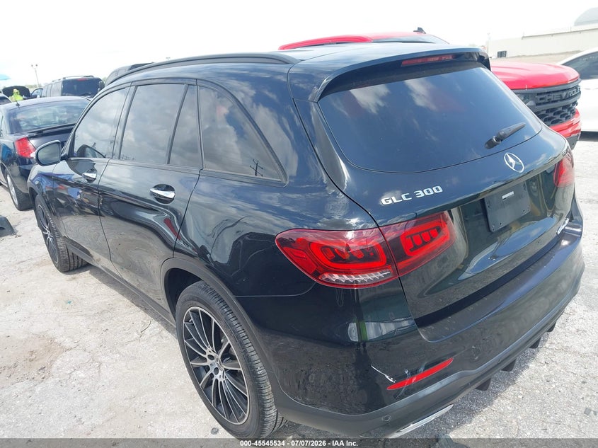 2021 Mercedes-benz Glc VIN W1N0G8DB0MV267534 IAAI salvage auction — RIGHT FRONT, Wait Title, sold $9,000 on 2026-08-21 (photo 3)