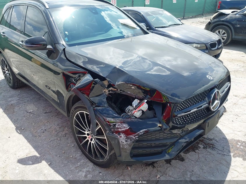 2021 Mercedes-benz Glc VIN W1N0G8DB0MV267534 IAAI salvage auction — RIGHT FRONT, Wait Title, sold $9,000 on 2026-08-21 (photo 6)
