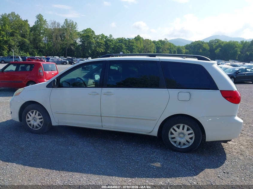 2006 Toyota Sienna VIN 5TDZA23C26S450129 IAAI salvage auction — NORMAL WEAR, Clear (Virginia), sold $500 on 2026-07-21 (photo 6)