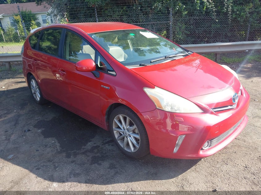 2013 Toyota Prius v VIN JTDZN3EU2D3196954 IAAI salvage auction — NORMAL WEAR, Clear (Florida), sold $2,900 on 2026-07-09 (photo 1)