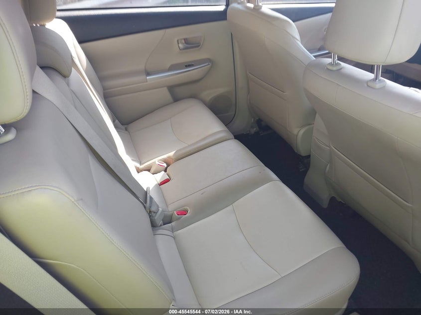 2013 Toyota Prius v VIN JTDZN3EU2D3196954 IAAI salvage auction — NORMAL WEAR, Clear (Florida), sold $2,900 on 2026-07-09 (photo 8)