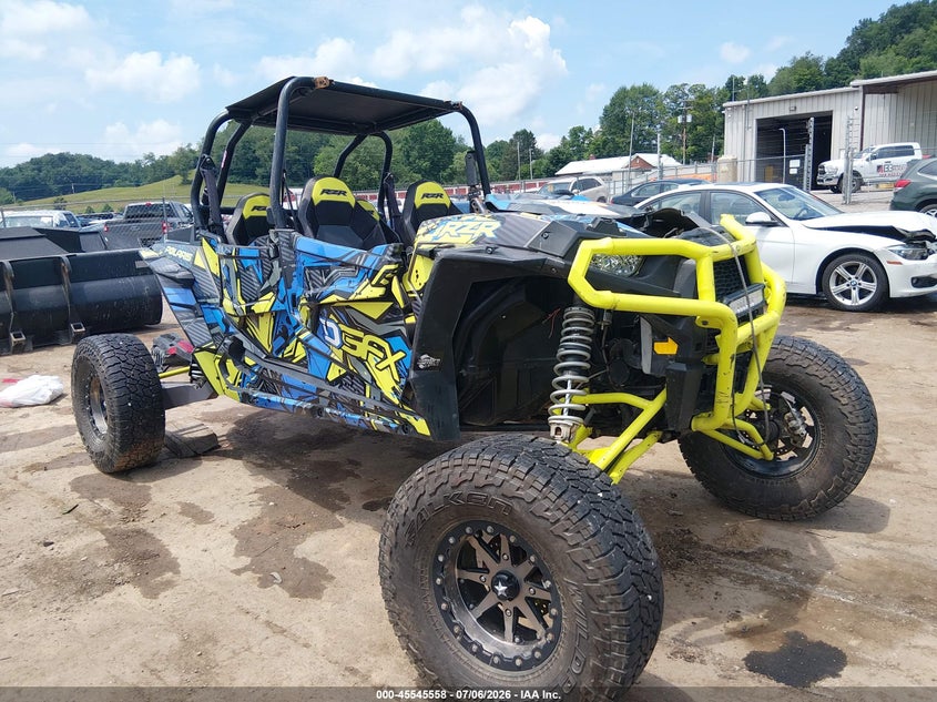 2016 Polaris Rzr VIN 3NSVFE990GF456562 IAAI salvage auction — REAR END, Salvage Title, sold $3,850 on 2026-09-02 (photo 1)