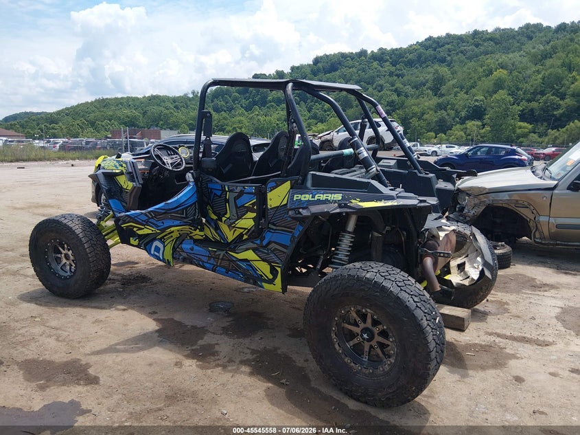 2016 Polaris Rzr VIN 3NSVFE990GF456562 IAAI salvage auction — REAR END, Salvage Title, sold $3,850 on 2026-09-02 (photo 3)