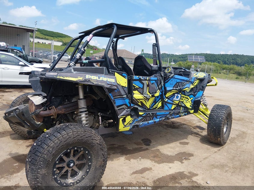 2016 Polaris Rzr VIN 3NSVFE990GF456562 IAAI salvage auction — REAR END, Salvage Title, sold $3,850 on 2026-09-02 (photo 4)