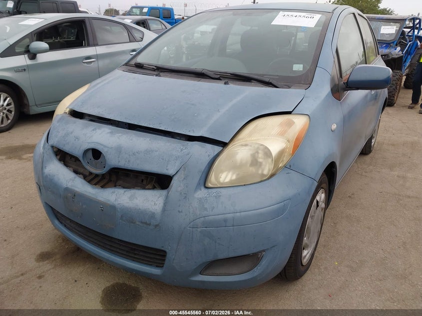 2009 Toyota Yaris VIN JTDKT903895256062 IAAI salvage auction — FRONT END, Salvage (California), sold $25 on 2026-07-29 (photo 6)