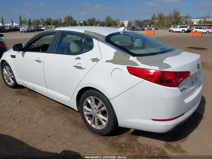 2013 Kia Optima VIN 5XXGM4A70DG190019 IAAI salvage auction — NORMAL WEAR, Clear - Dealer Only (California), sold $1,000 on 2026-07-13 (photo 3)