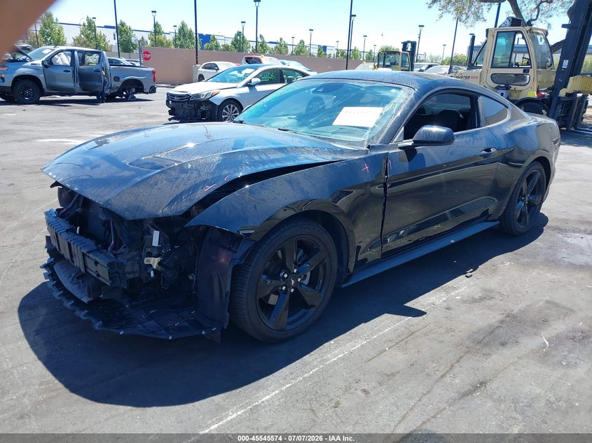 2021 Ford Mustang VIN 1FA6P8TH8M5146604 IAAI salvage auction — FRONT END, Salvage Title, sold $2,050 on 2026-07-24 (photo 2)