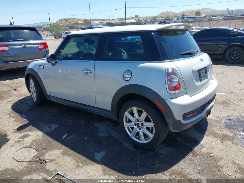 2013 Mini Hardtop VIN WMWSV3C59DT389046 IAAI salvage auction — NORMAL WEAR, Clear (New Mexico), sold $375 on 2026-07-27 (photo 3)