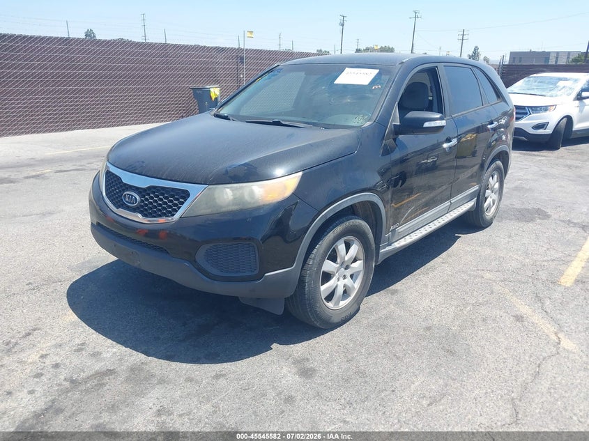2011 Kia Sorento VIN 5XYKTCA11BG056714 IAAI salvage auction — THEFT, Salvage (California), sold $875 on 2026-07-10 (photo 2)