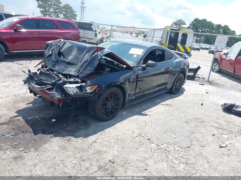 2017 Ford Mustang VIN 1FA6P8CF3H5279243 IAAI salvage auction — FRONT END, Salvage (Georgia), sold $3,200 on 2026-07-29 (photo 2)