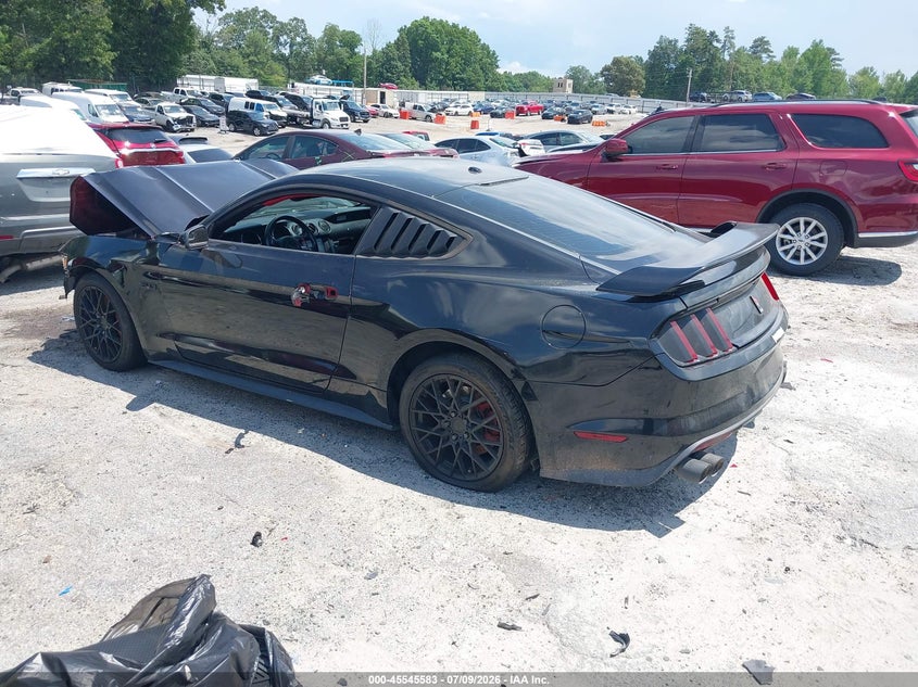 2017 Ford Mustang VIN 1FA6P8CF3H5279243 IAAI salvage auction — FRONT END, Salvage (Georgia), sold $3,200 on 2026-07-29 (photo 3)