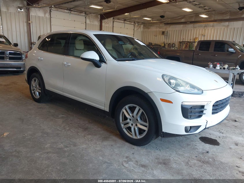 2016 Porsche Cayenne VIN WP1AA2A28GKA12052 IAAI salvage auction — FRONT END, Salvage (Michigan), sold $1,300 on 2026-08-11 (photo 1)