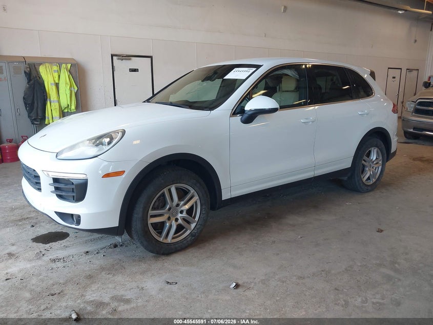 2016 Porsche Cayenne VIN WP1AA2A28GKA12052 IAAI salvage auction — FRONT END, Salvage (Michigan), sold $1,300 on 2026-08-11 (photo 2)