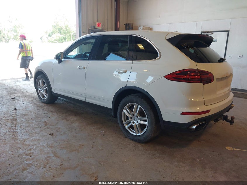 2016 Porsche Cayenne VIN WP1AA2A28GKA12052 IAAI salvage auction — FRONT END, Salvage (Michigan), sold $1,300 on 2026-08-11 (photo 3)