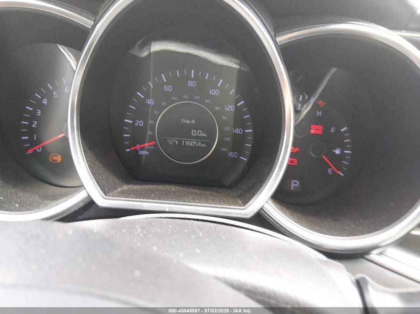 2014 Kia Optima VIN 5XXGM4A7XEG263351 IAAI salvage auction — NORMAL WEAR, Original (Texas), sold $900 on 2026-07-28 (photo 7)