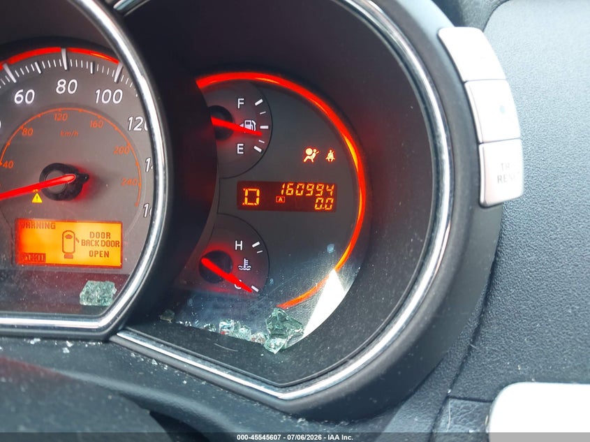 2009 Nissan Murano VIN JN8AZ18W79W124676 IAAI salvage auction — LEFT & RIGHT, Parts Only Bos (Minnesota), sold $25 on 2026-07-13 (photo 7)
