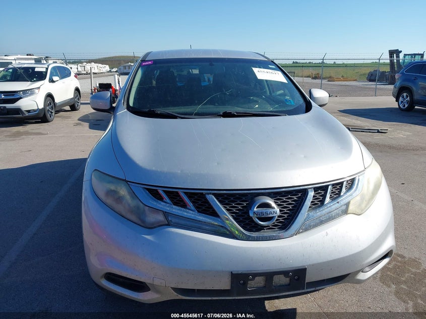 2013 Nissan Murano VIN JN8AZ1MWXDW304376 IAAI salvage auction — STORM DAMAGE, Certificate Of Title (Nebraska), sold $75 on 2026-07-30 (photo 6)