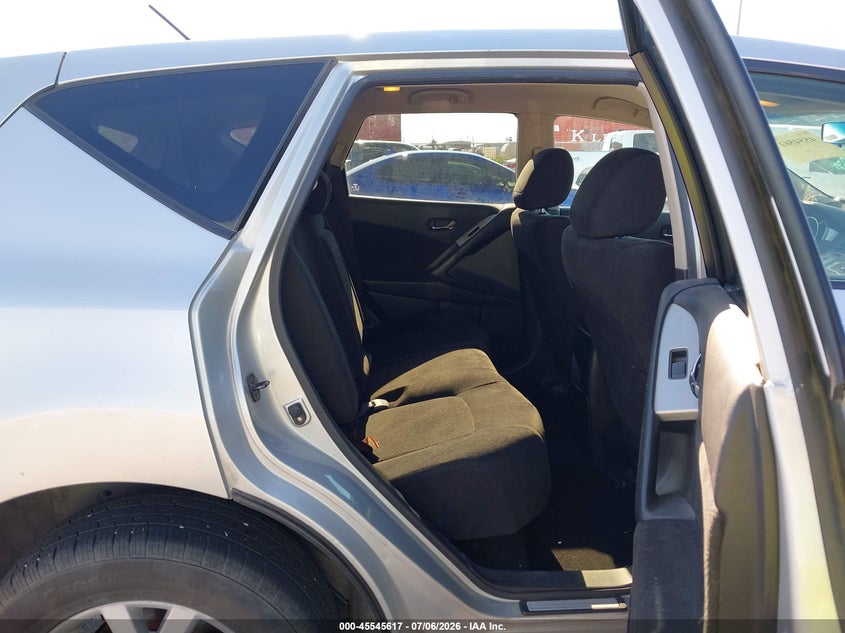 2013 Nissan Murano VIN JN8AZ1MWXDW304376 IAAI salvage auction — STORM DAMAGE, Certificate Of Title (Nebraska), sold $75 on 2026-07-30 (photo 8)