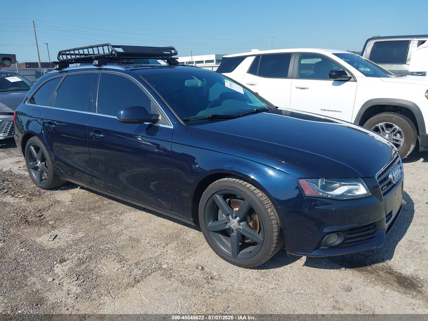 2011 Audi A4 VIN WAUWFAFL4BA139512 IAAI salvage auction — NORMAL WEAR, Clear (Oklahoma), sold $2,000 on 2026-07-14 (photo 1)