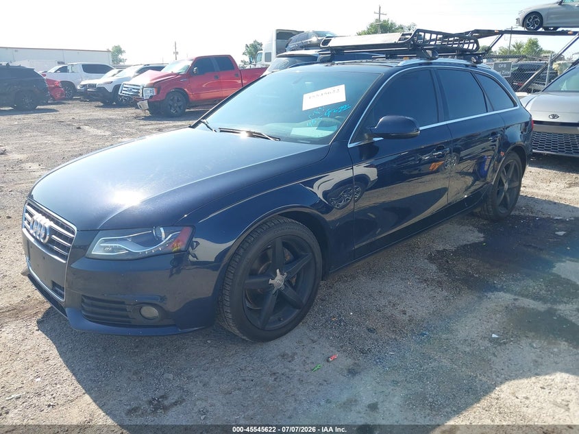 2011 Audi A4 VIN WAUWFAFL4BA139512 IAAI salvage auction — NORMAL WEAR, Clear (Oklahoma), sold $2,000 on 2026-07-14 (photo 2)