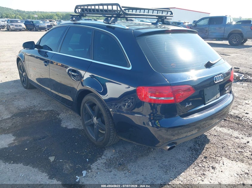 2011 Audi A4 VIN WAUWFAFL4BA139512 IAAI salvage auction — NORMAL WEAR, Clear (Oklahoma), sold $2,000 on 2026-07-14 (photo 3)