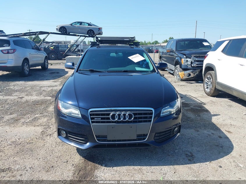 2011 Audi A4 VIN WAUWFAFL4BA139512 IAAI salvage auction — NORMAL WEAR, Clear (Oklahoma), sold $2,000 on 2026-07-14 (photo 6)