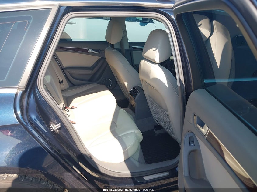 2011 Audi A4 VIN WAUWFAFL4BA139512 IAAI salvage auction — NORMAL WEAR, Clear (Oklahoma), sold $2,000 on 2026-07-14 (photo 8)