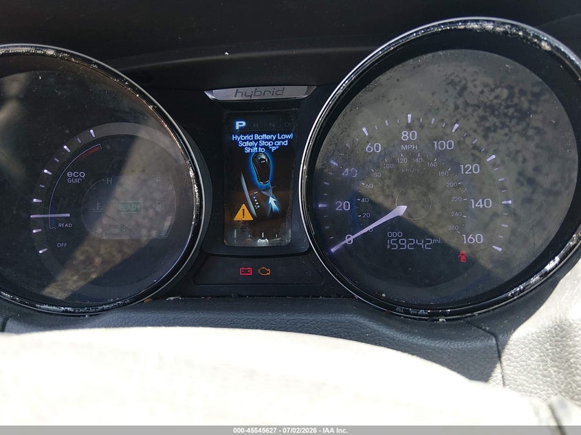 2014 Hyundai Sonata VIN KMHEC4A4XEA109780 IAAI salvage auction — NORMAL WEAR, Original (Texas), sold $325 on 2026-07-29 (photo 7)
