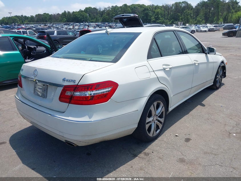 2011 Mercedes-benz E-class VIN WDDHF8HB9BA466986 IAAI salvage auction — FRONT END, Mv-907A (New York), sold $800 on 2026-07-30 (photo 4)