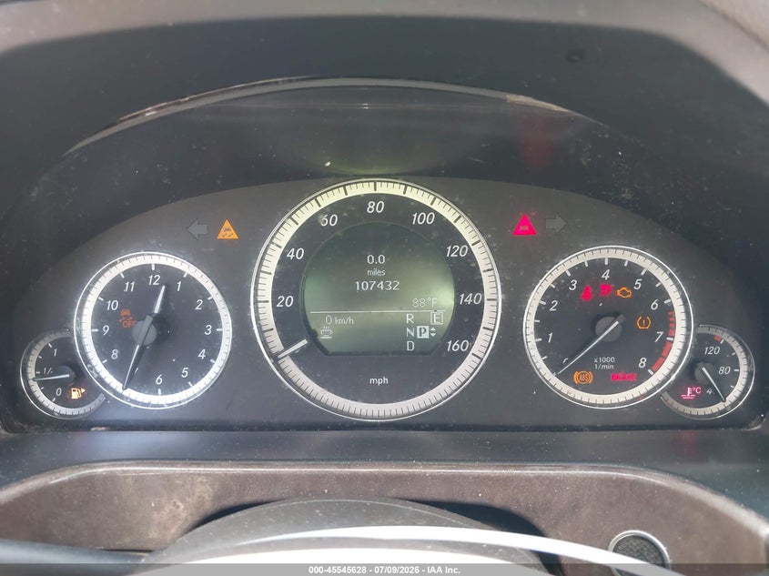 2011 Mercedes-benz E-class VIN WDDHF8HB9BA466986 IAAI salvage auction — FRONT END, Mv-907A (New York), sold $800 on 2026-07-30 (photo 7)