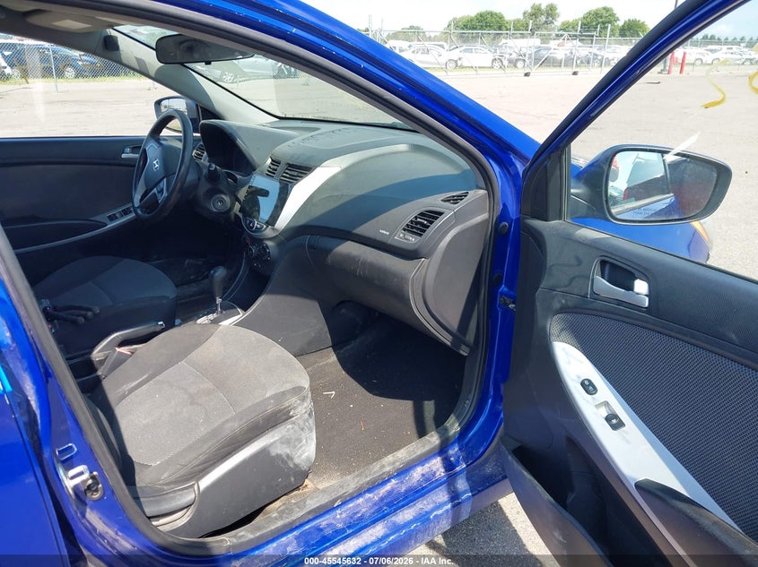2014 Hyundai Accent VIN KMHCT5AEXEU173046 IAAI salvage auction — REAR END, Parts Only Bos (Minnesota), sold $25 on 2026-07-29 (photo 5)