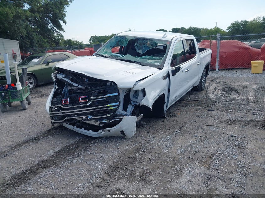 2026 Gmc SIERRA VIN 1GTPHDED0TZ343918 IAAI salvage auction — FRONT END, Certificate Of Destruction (Florida), sold $3,850 on 2026-07-12 (photo 2)