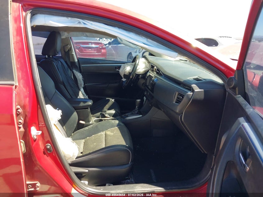 2014 Toyota Corolla VIN 5YFBURHE0EP057491 IAAI salvage auction — FRONT END, Salvage (California), sold $1,200 on 2026-07-13 (photo 5)
