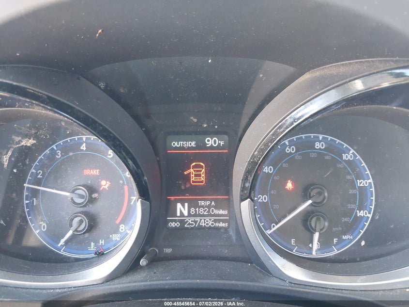 2014 Toyota Corolla VIN 5YFBURHE0EP057491 IAAI salvage auction — FRONT END, Salvage (California), sold $1,200 on 2026-07-13 (photo 7)