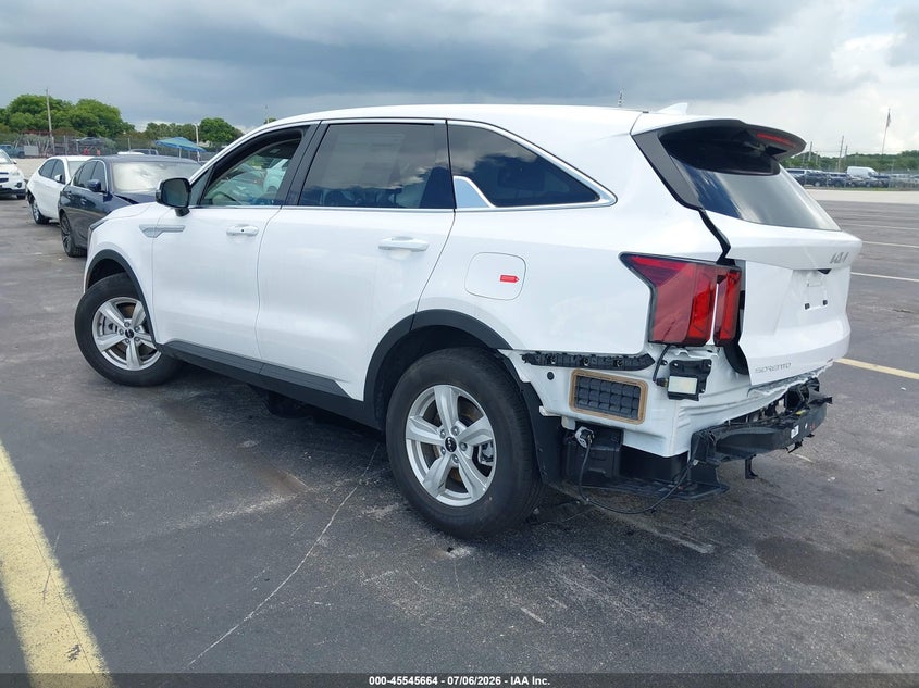 2026 Kia Sorento VIN 5XYRG4JC5TG424985 IAAI salvage auction — RIGHT SIDE, Salvage Title, sold $11,100 on 2026-08-27 (photo 3)